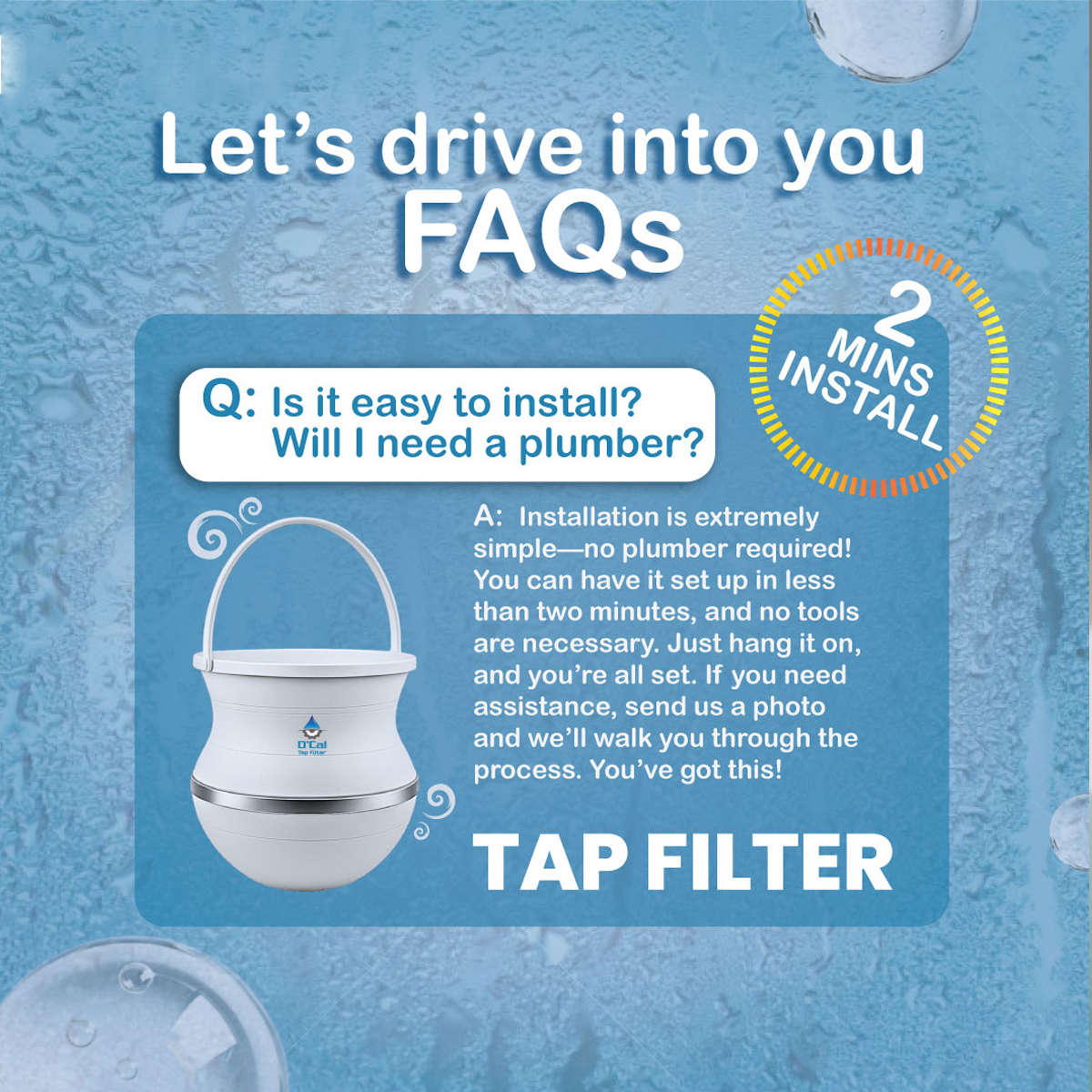 tap & bathtub filter